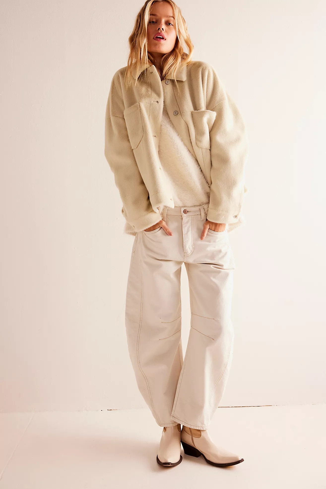 We The Free Cozy Opal Swing Jacket | Free People (Global - UK&FR Excluded)