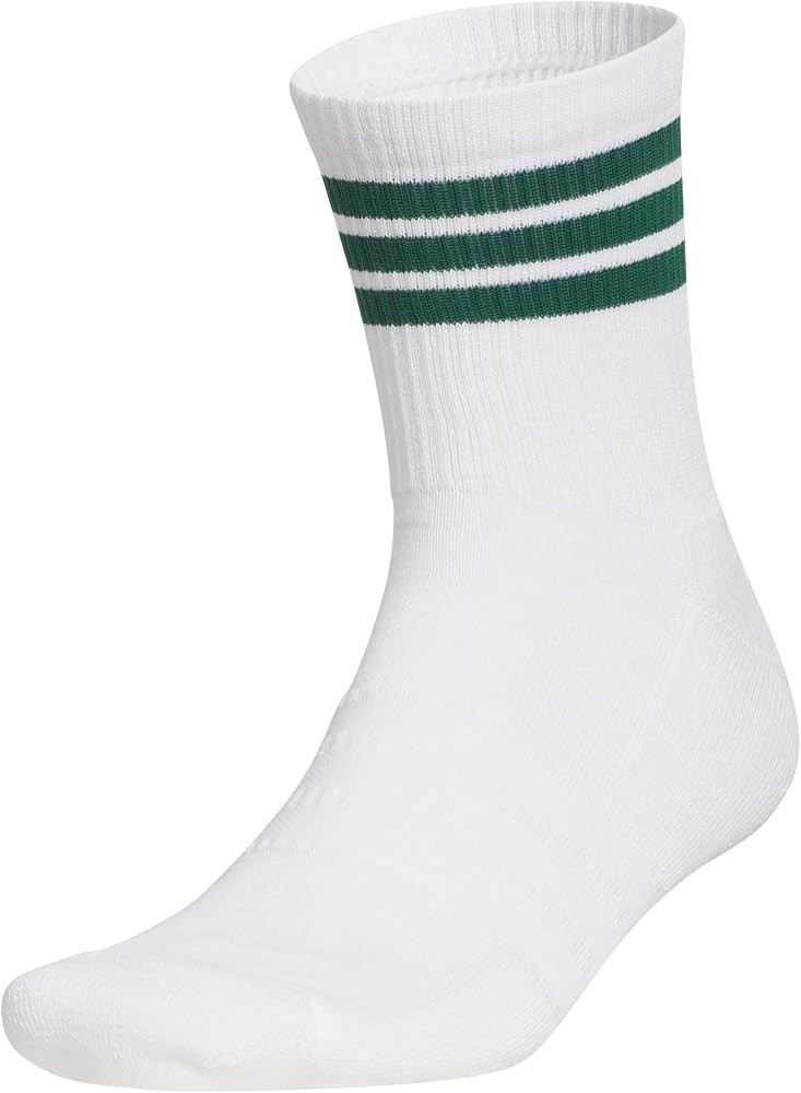 adidas Unisex 3-stripe Half Crew Sock | Amazon (US)
