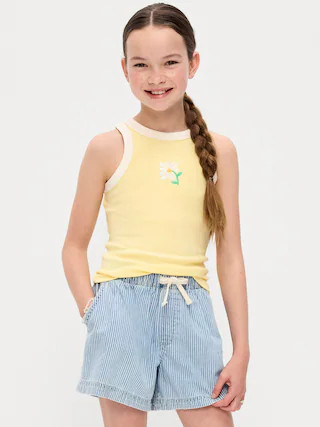 Fitted Tank Top for Girls | Old Navy (US)