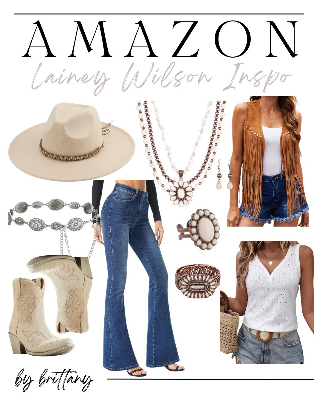 Amazon finds for your next Lainey Wilson country concert inspo outfit or Nashville girls trip 

#LTKStyleTip #LTKParties #LTKFestival