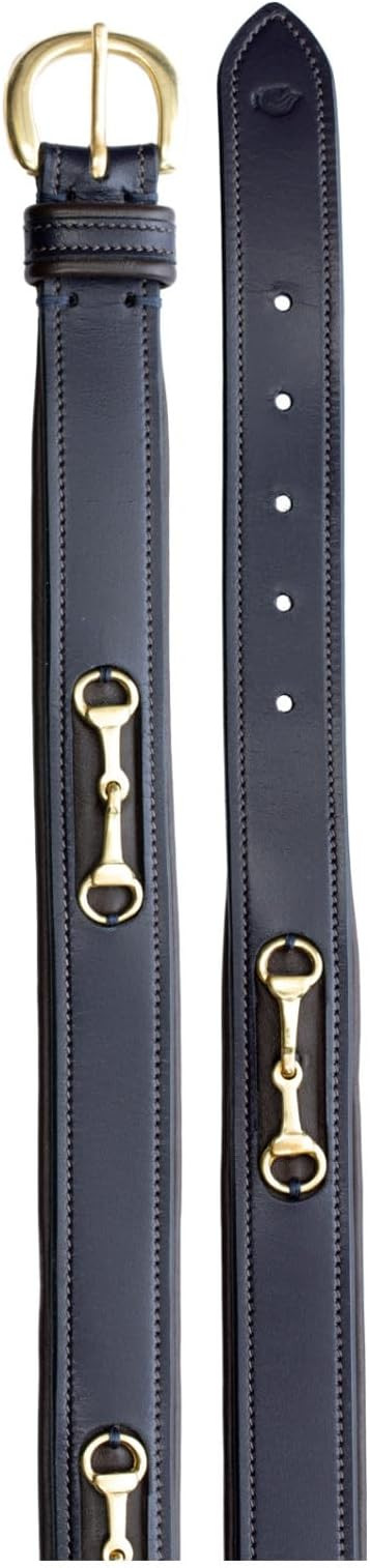 Equinavia Tirild Womens Leather Equestrian Horse Riding Belt with Bit Design | Amazon (US)