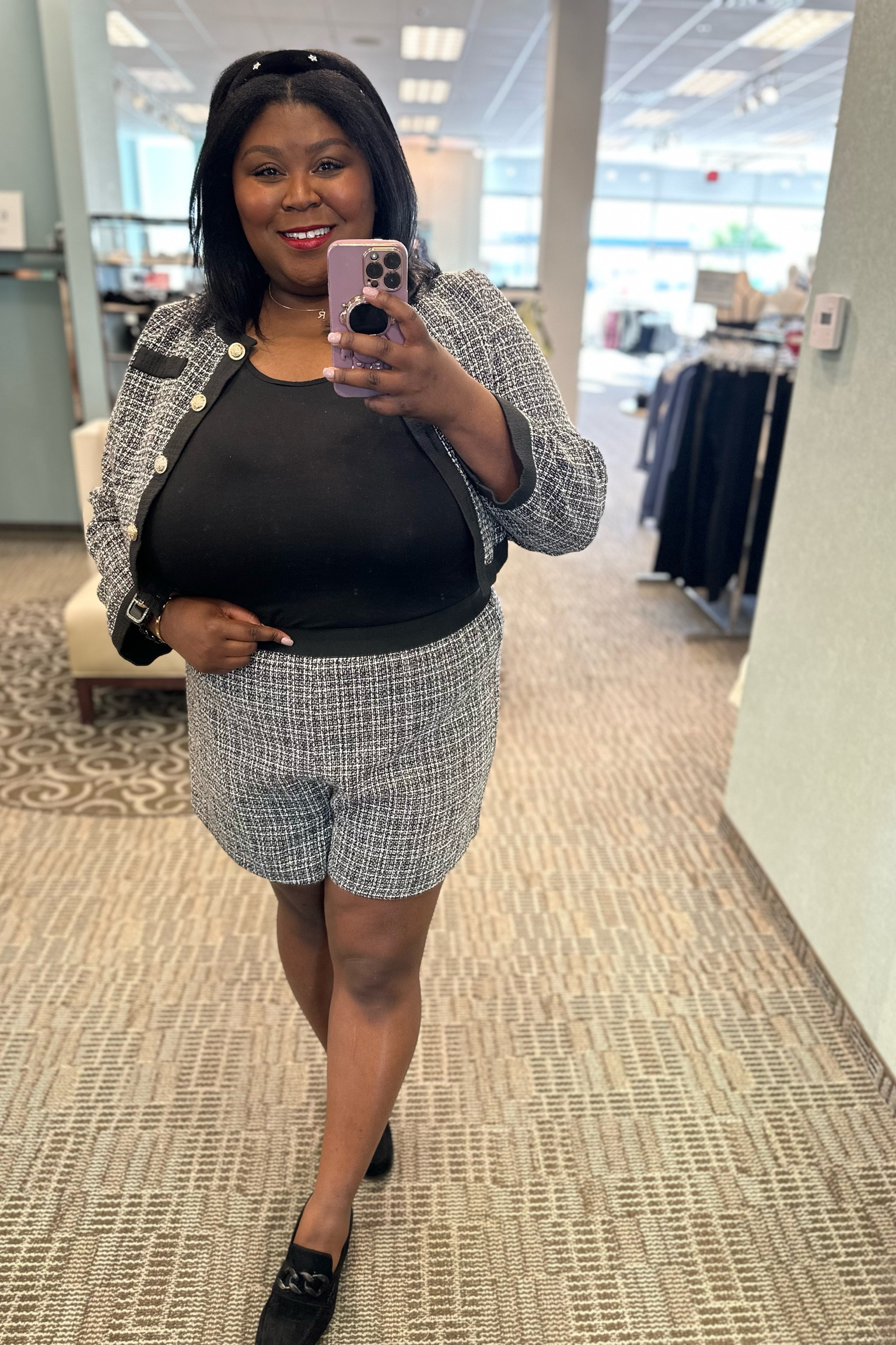 Tweed outfit | Chanel inspo | short set | loafers | Blair Waldorf inspoo

#LTKplussize #LTKmidsize #LTKfindsunder50