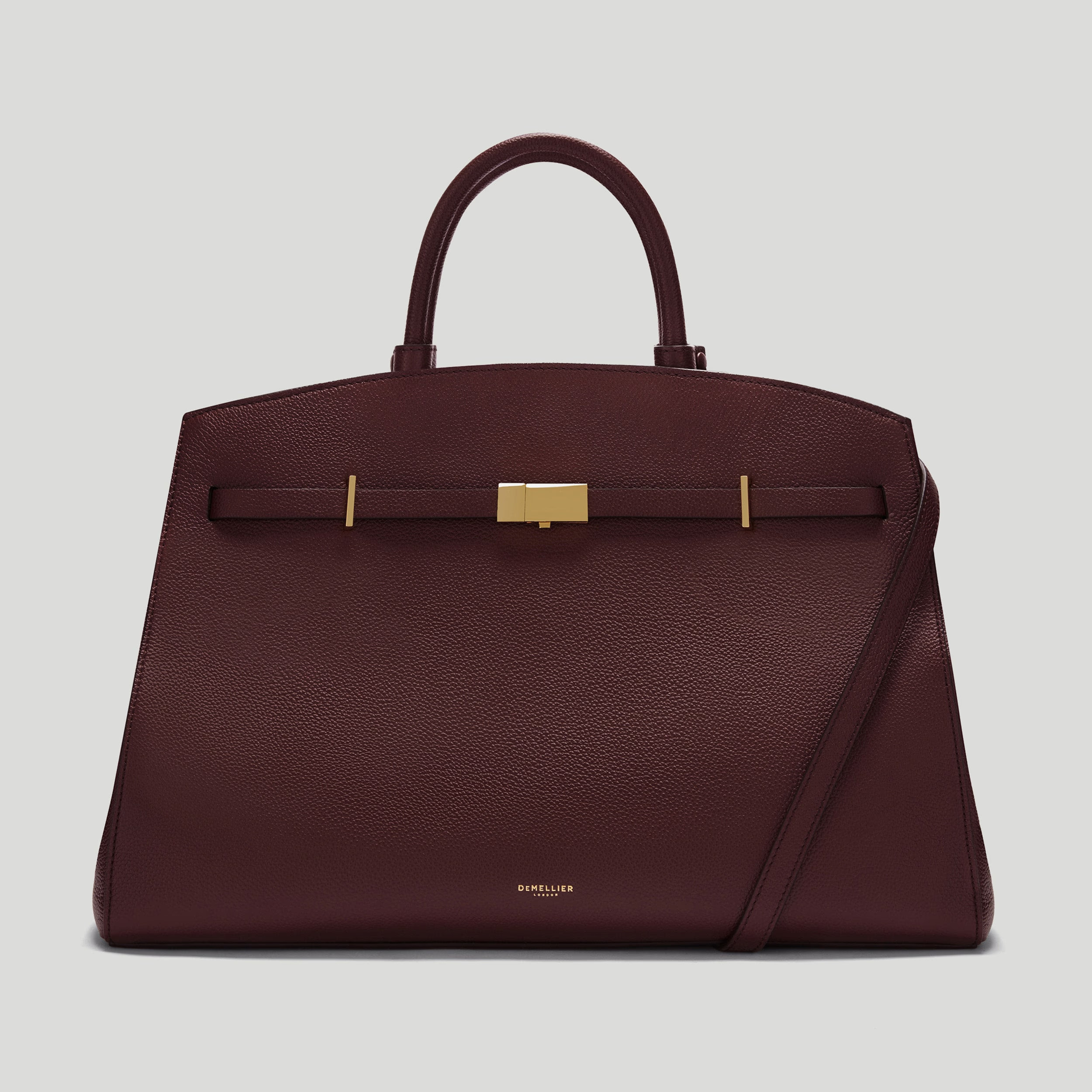 The Hudson | Burgundy Small Grain | DeMellier | DeMellier