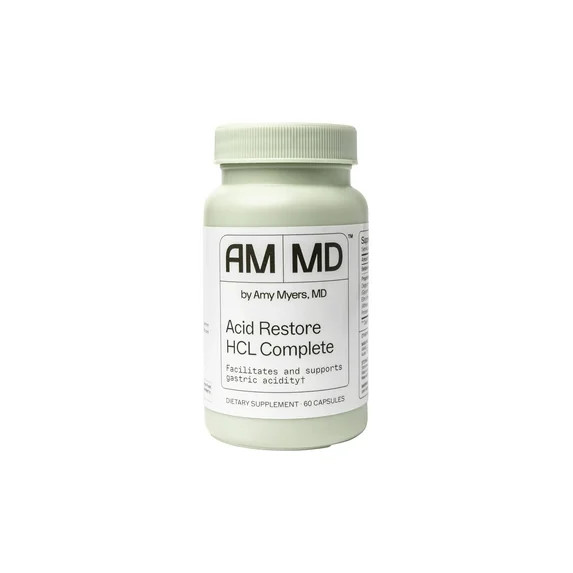 Amy Myers MD Acid Restore with Betaine & HCL - Supplement for Digestive & Gut Health Support - Wi... | Walmart (US)