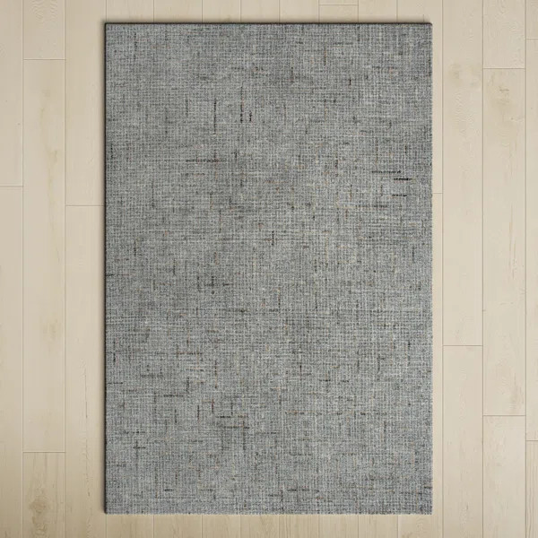 Caryville Handmade Wool Light Gray Rug | Wayfair North America