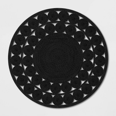 6' Round Ornate Woven Outdoor Rug - Opalhouse™ | Target