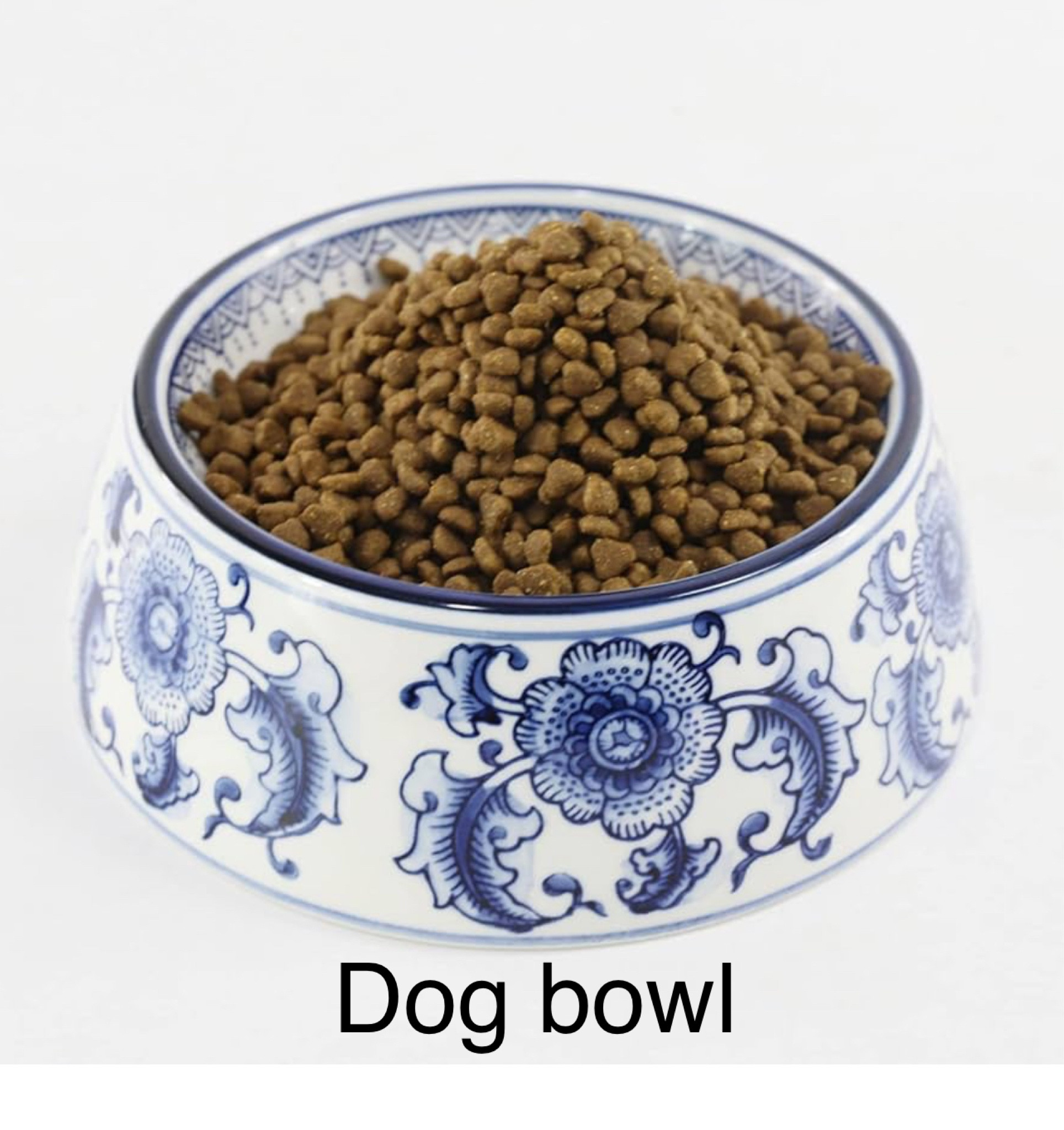 Blue & white dog bowl, grandmillennial dog bowl, chinoiserie dog bowl, blue & white decor, chinoiserie decor, grandmillennial home decor 

#LTKhome #LTKfindsunder100 #LTKfindsunder50