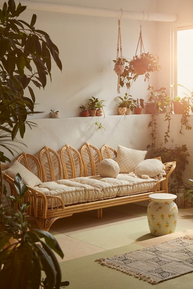 Arya Rattan Daybed | Urban Outfitters (US and RoW)