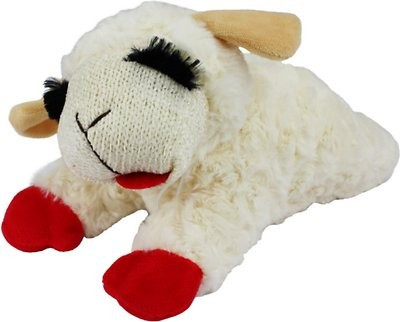 Multipet Lamb Chop Squeaky Plush Dog Toy | Chewy.com