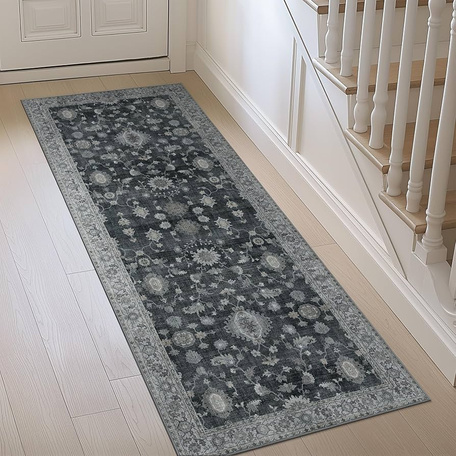 GENIMO Runner Rug for Hallways Machine Washable, 2x5 Non Slip Boho Vintage Lightweight Washable R... | Amazon (US)