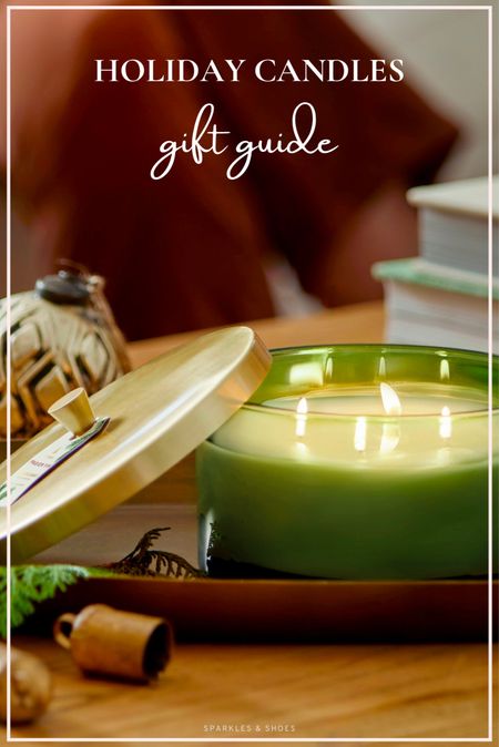 A holiday candle is an amazing gift for nearly everyone on your list and these are my favorites for this season! #candle #holidaycandle #giftguide 

#LTKSeasonal #LTKGiftGuide #LTKHoliday