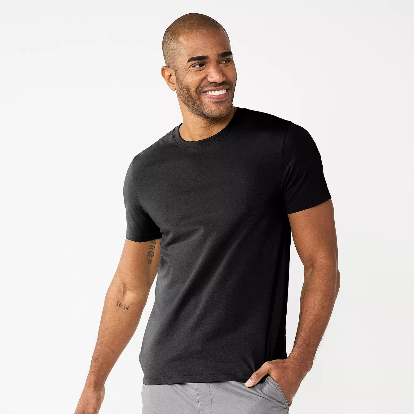 Men's Sonoma Goods For Life\u00ae Supersoft Essential Crewneck Tee | Kohl's