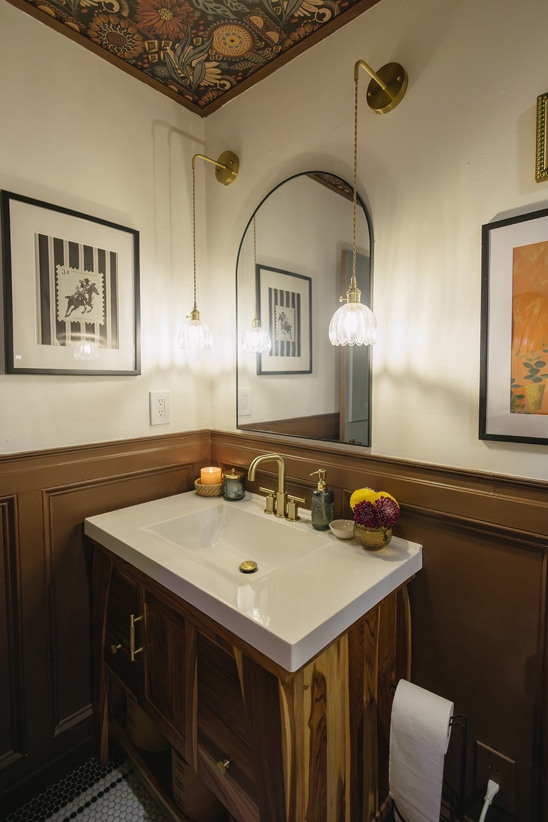 The basement bathroom was a labor of love, but I love it. Shop everything in this space! 

#LTKFindsUnder100 #LTKHome