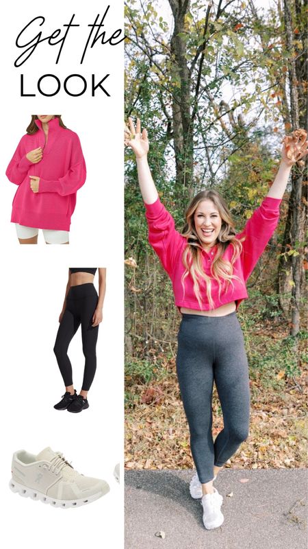 Fitness // Workout // Athleisure // Leggings //Varley Dupe // Hot Pink // Valentines Day // Mom Outfit // On Cloud // 

#LTKstyletip #LTKfit #LTKshoecrush