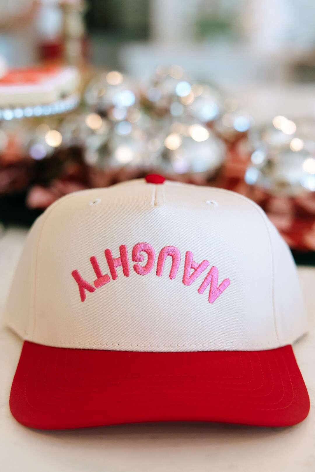 Naughty Holiday Embroidered Hat | Trendy Trucker Hats | Holiday Trucker Hats | Christmas Party Ha... | Etsy (US)