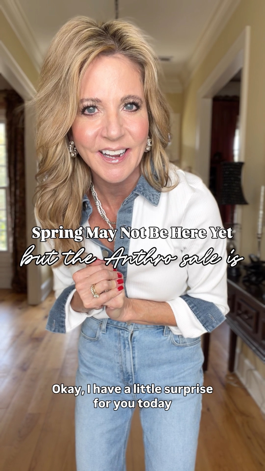 Use code TRACEY20 for 20% off of $100 or more.  Hurry, the sale ends tonight (3/9).

I’m in XS in the top & jacket, 25 in the jeans, and shoes are TTS (I wear a 9).

#LTKSaleAlert #LTKootd #LTKOver40