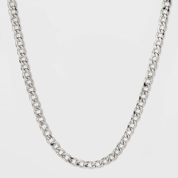 Thin Curb Chain Necklace - A New Day™ | Target