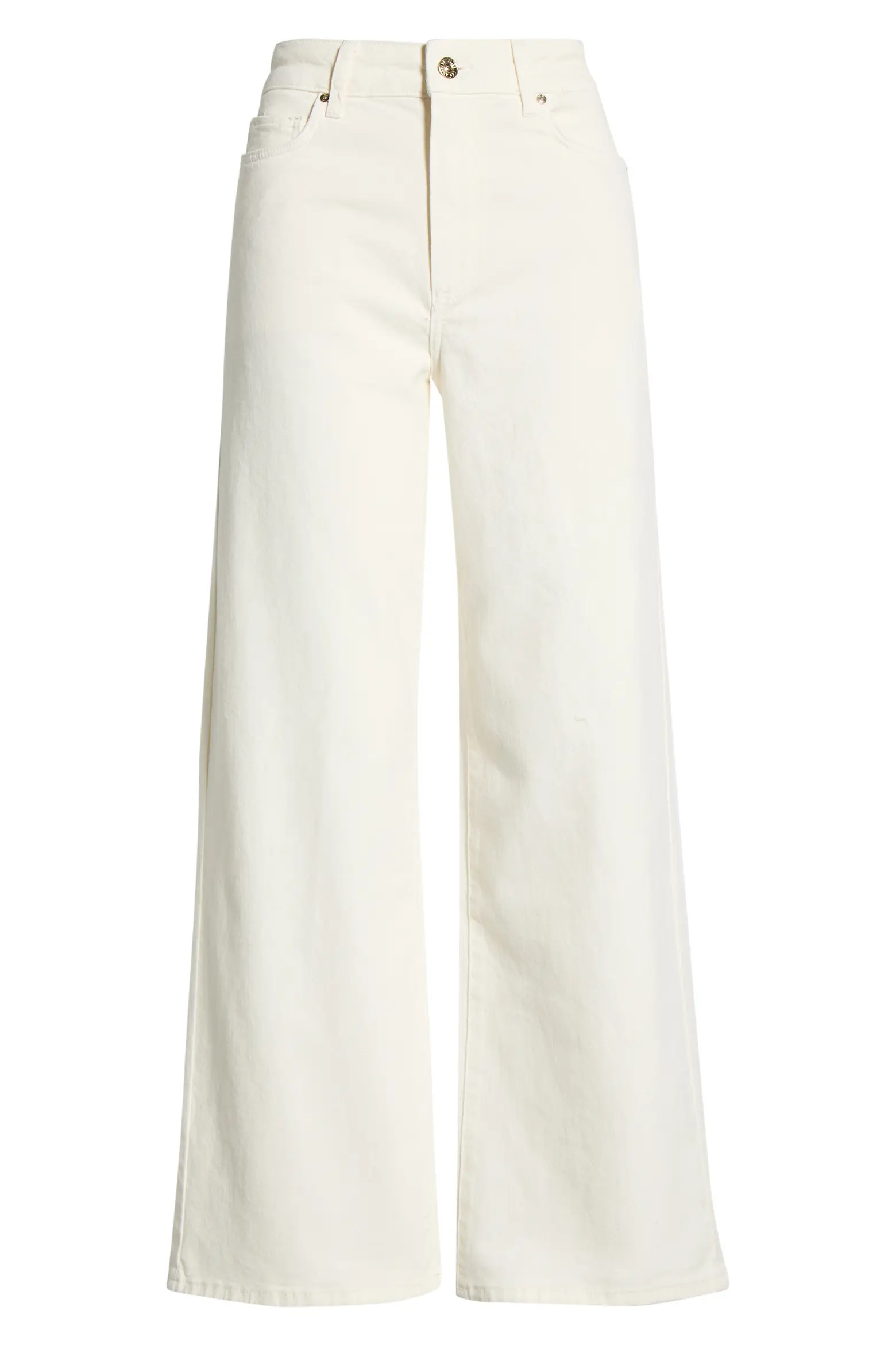 Anessa High Waist Ankle Wide Leg Jeans (Women) | Nordstrom | Nordstrom
