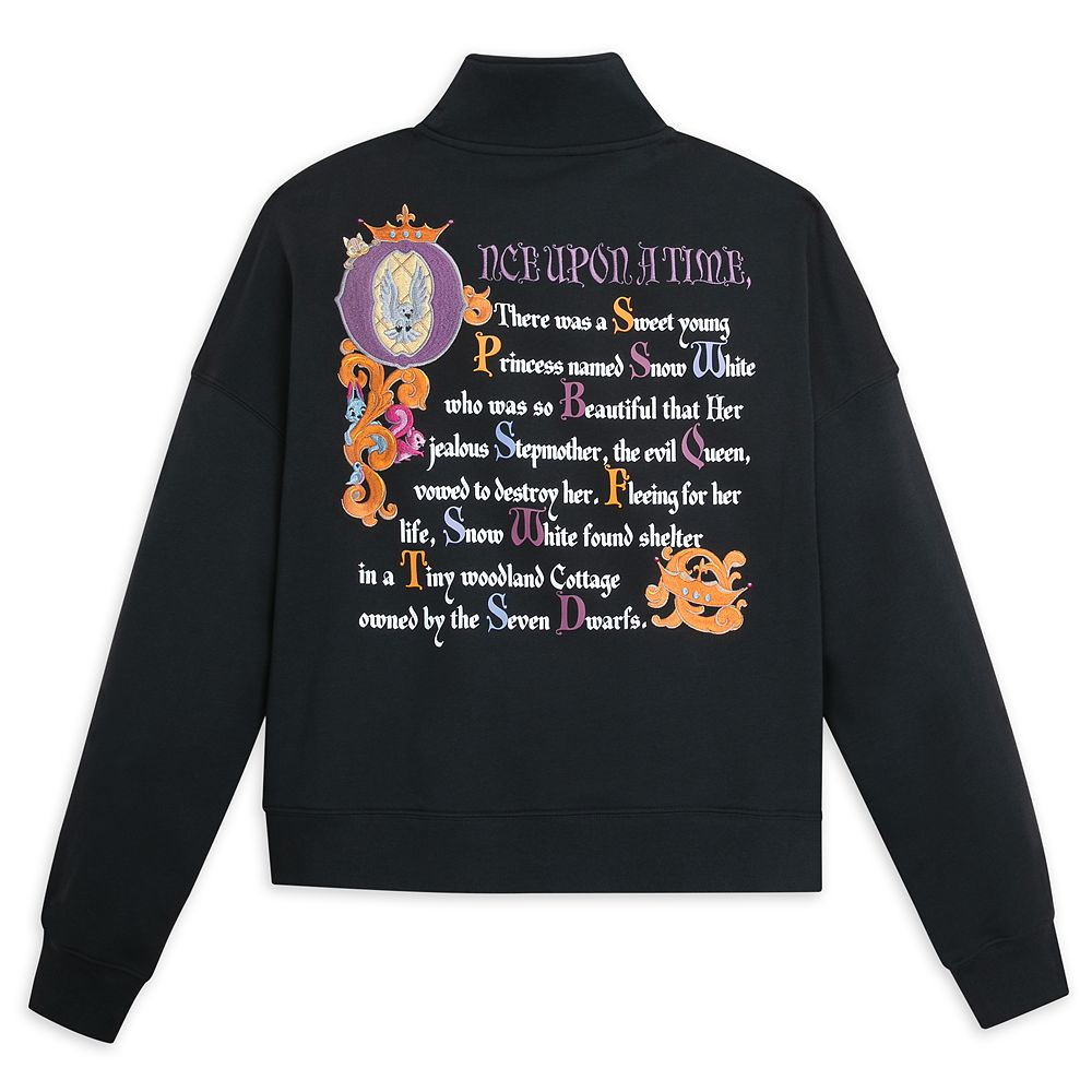 Snow White and the Seven Dwarfs 1/4 Zip Pullover Sweatjacket for Women | Disney Store