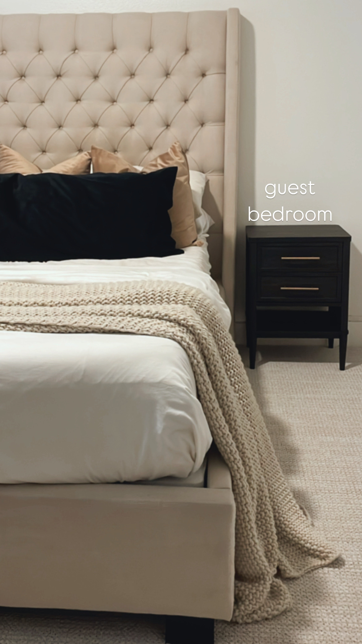 Dresser. Tv stand. Home decor 2025z home decor. Walmart. Black furniture. Guest bedroom. Bedroom. 2025 home decor. Target. Throw blanket. Sheets. Bed, 

#LTKHome #LTKSaleAlert