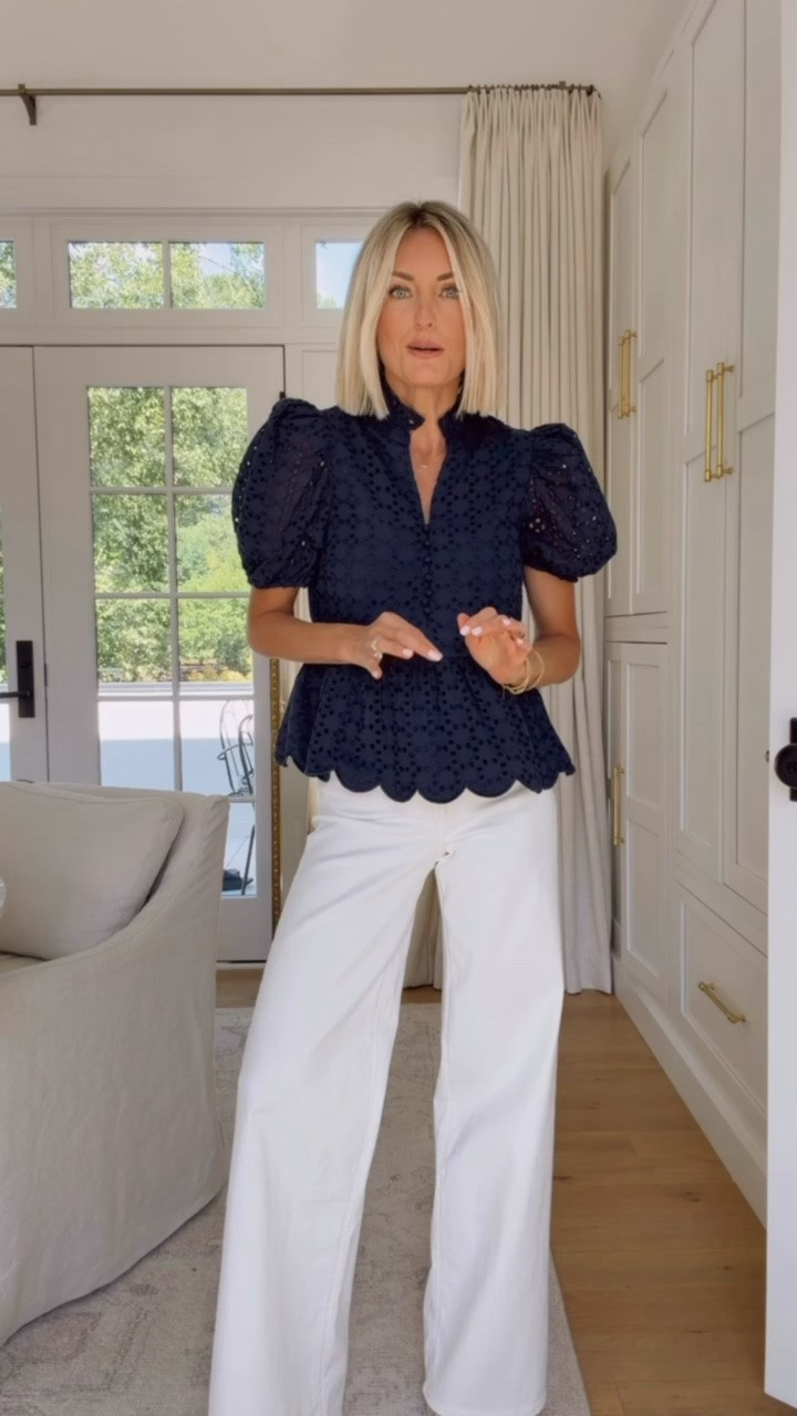 This top truly has it all 😍 so timeless & chic for any season! Use my code LOVERLY20 for 20% off! Wearing S.

Loverly Grey, Avara, navy eyelet top, summer fashion, sale alert, summer outfit ideas

#LTKootd #LTKSeasonal #LTKSaleAlert