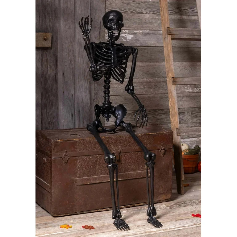 Poseable Crazy Bones Skeleton in Black Decoration | Walmart (US)