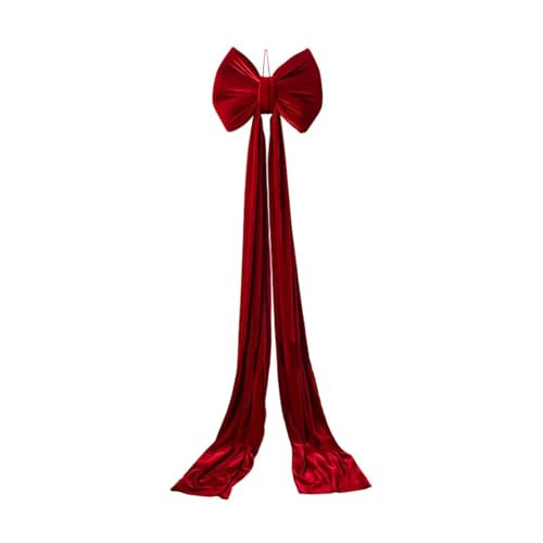 HGZHNAT Extra Große Schleife, Rote Riesenschleife Weihnachten, Große Bögen Baum Dekorationen, Für Die Heimatparty Indoor Outdoor Gebrauch Bögen Orumament Bowknotbaum Dekoration Für Party Holiday | Amazon (DE)