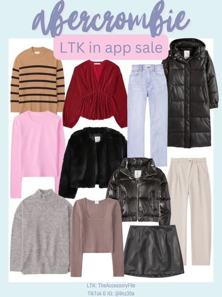 Abercrombie LTK in app sale. Copy promo code when on this post in the LTK app whenever you click any item linked below this photo.

Abercrombie, denim, jeans, sweaters, coats, puffer coats, winter jackets, winter coats, work slacks, work pants, fur coat, dressy tops, Christmas outfits, new years eve outfits #blushpink #winterlooks #winteroutfits #winterstyle #winterfashion #wintertrends #shacket #jacket #sale #under50 #under100 #under40 #workwear #ootd #bohochic #bohodecor #bohofashion #bohemian #contemporarystyle #modern #bohohome #modernhome #homedecor #amazonfinds #nordstrom #bestofbeauty #beautymusthaves #beautyfavorites #goldjewelry #stackingrings #toryburch #comfystyle #easyfashion #vacationstyle #goldrings #goldnecklaces #fallinspo #lipliner #lipplumper #lipstick #lipgloss #makeup #blazers #primeday #StyleYouCanTrust #giftguide #LTKRefresh #LTKSale #springoutfits #fallfavorites #LTKbacktoschool #fallfashion #vacationdresses #resortfashion #summerfashion #summerstyle #rustichomedecor #liketkit #highheels #Itkhome #Itkgifts #Itkgiftguides #springtops #summertops #Itksalealert #LTKRefresh #fedorahats #bodycondresses #sweaterdresses #bodysuits #miniskirts #midiskirts #longskirts #minidresses #mididresses #shortskirts #shortdresses #maxiskirts #maxidresses #watches #backpacks #camis #croppedcamis #croppedtops #highwaistedshorts #goldjewelry #stackingrings #toryburch #comfystyle #easyfashion #vacationstyle #goldrings #goldnecklaces #fallinspo #lipliner #lipplumper #lipstick #lipgloss #makeup #blazers #highwaistedskirts #momjeans #momshorts #capris #overalls #overallshorts #distressesshorts #distressedjeans #whiteshorts #contemporary #leggings #blackleggings #bralettes #lacebralettes #clutches #crossbodybags #competition #beachbag #halloweendecor #totebag #luggage #carryon #blazers #airpodcase #iphonecase #hairaccessories #fragrance #candles #perfume #jewelry #earrings #studearrings #hoopearrings #simplestyle #aestheticstyle #designerdupes #luxurystyle #bohofall #strawbags #strawhats #kitchenfinds #amazonfavorites #bohodecor #aesthetics 

#LTKSeasonal #LTKxAF #LTKsalealert