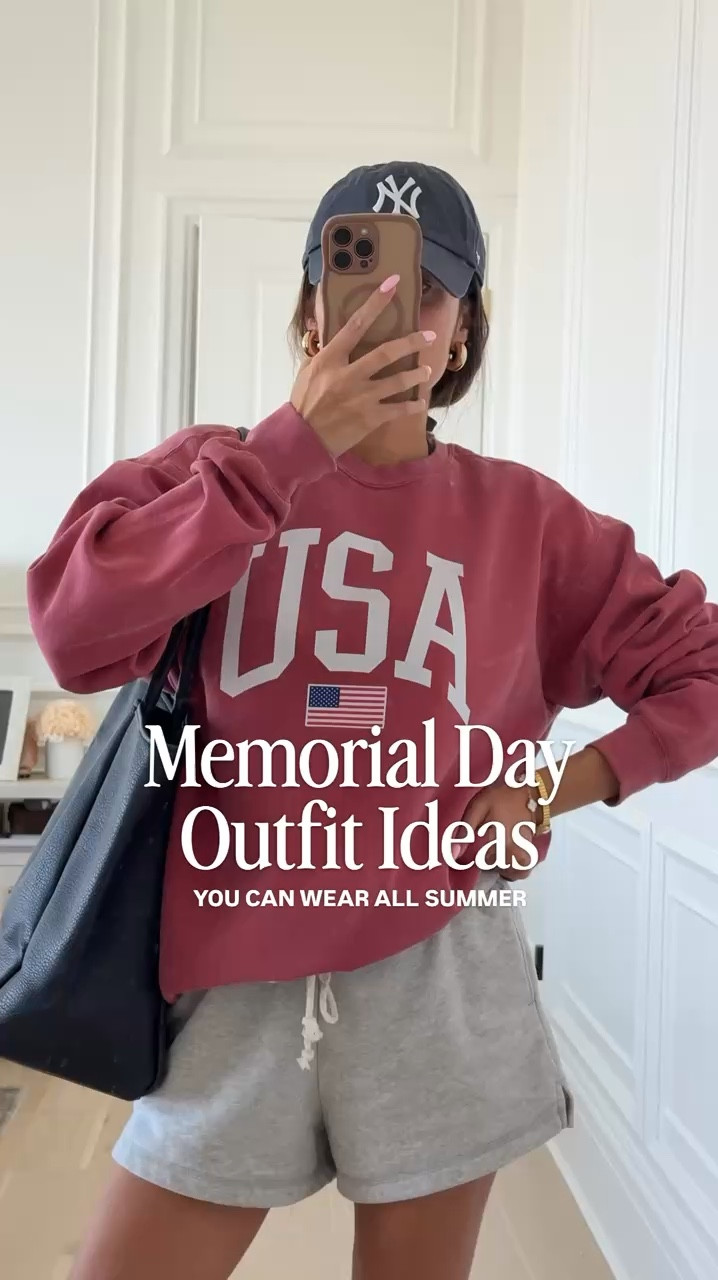 Memorial Day outfit ideas from Amazon 🇺🇸 perfect for all summer long 

Fourth of July outfit, lake outfit, summer outfit, Amazon fashion, Amazon finds, flag sweater, USA sweatshirt 

#LTKSeasonal #LTKootd #LTKOver40