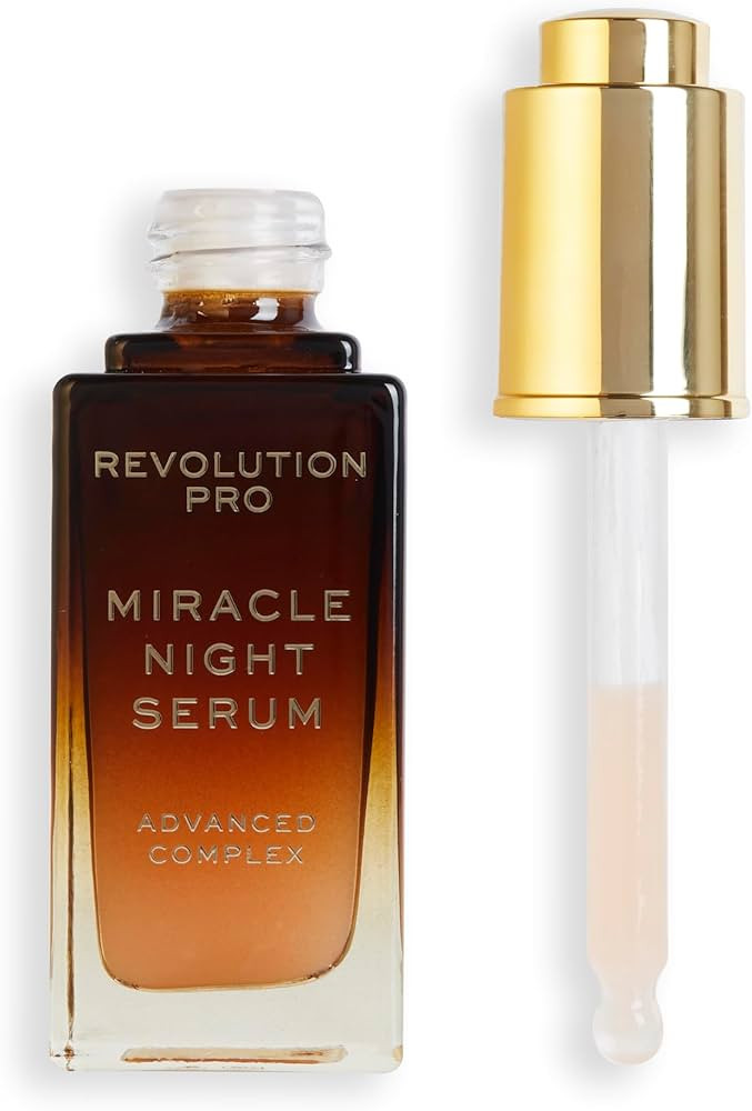 Revolution Pro, Miracle Night Rescue Serum Advanced Complex, Overnight Face Serum, Smooths & Plum... | Amazon (US)