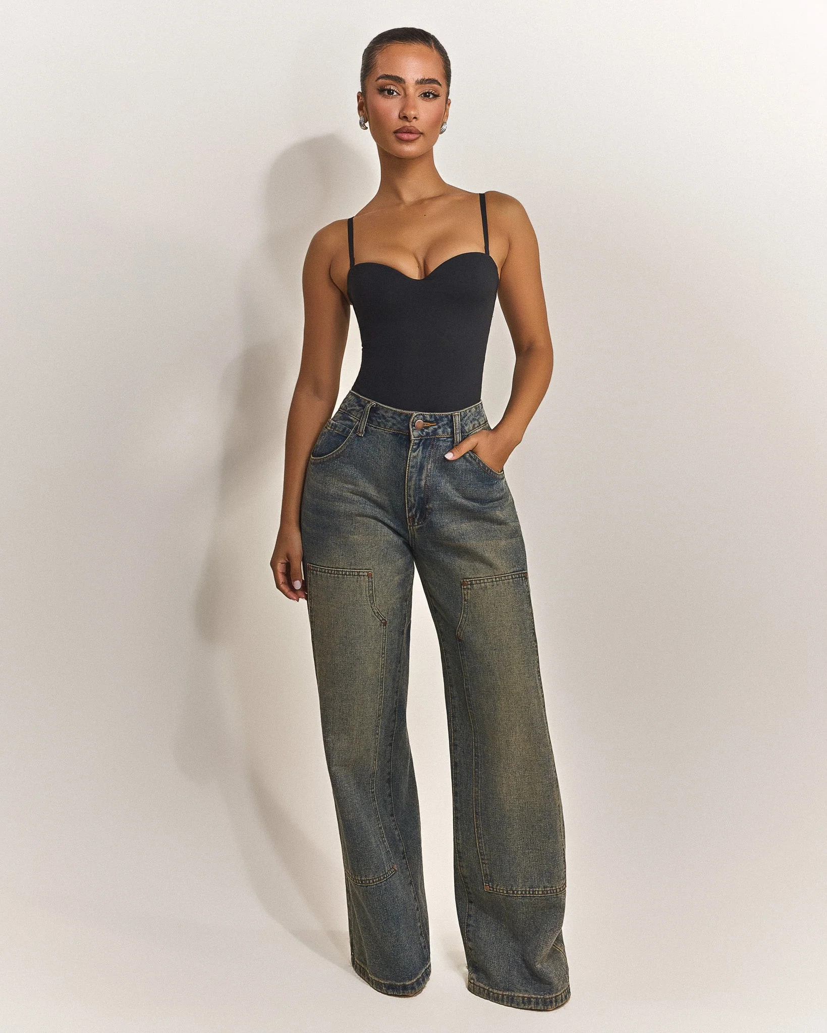 The Sculpt Bodysuit in Black | Mars The Label