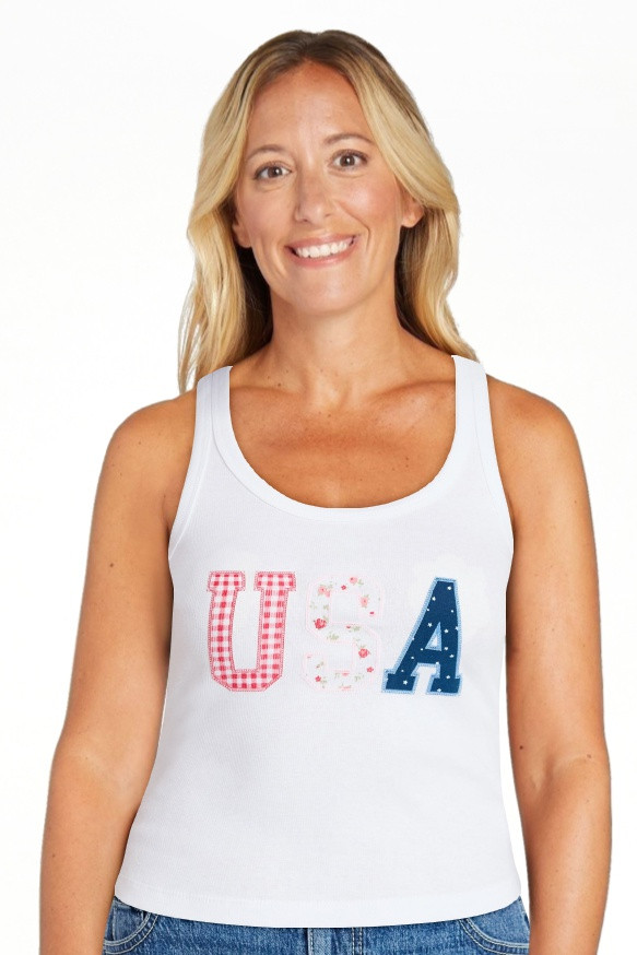 No Boundaries Americana Graphic Tank Top, Women's XXS-XXL - Walmart.com | Walmart (US)