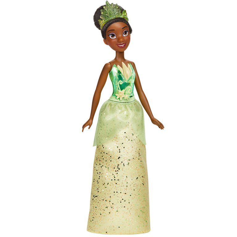Disney Princess Royal Shimmer Tiana Doll, Includes Skirt, Tiara, Shoes | Walmart (US)
