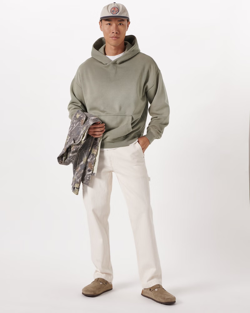 Essential Popover Hoodie | Abercrombie & Fitch (US)