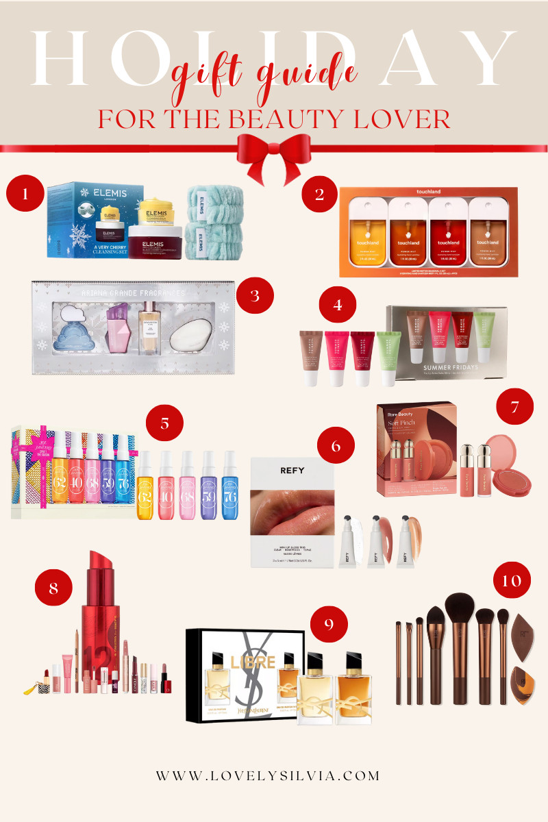 Holiday Gift Guide for the Beauty Lover

lots of cute beauty sets under $50 and perfect gifts ideas for anyone on your list! 

gift sets, holiday gift sets, beauty gift sets, gifts under $50, gifts for her, gifts for women, gifts for sister, gifts for mom, gifts for girlfriend, gifts for wife 

 #LTKGiftGuide #LTKHoliday #LTKFindsUnder50