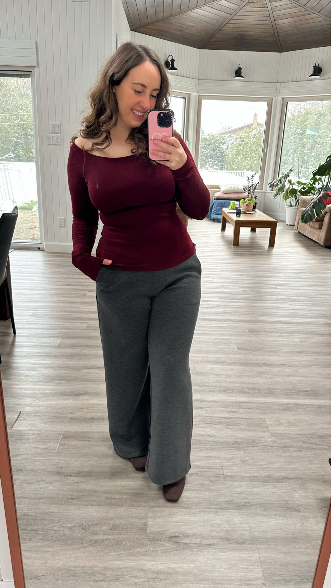 The perfect confy yet cute work outfit! I get a petite in all my dresses pants from OGL and they are the perfect length. The top is also a brami which is super handy! 

#LTKWorkwear #LTKPetite #LTKootd