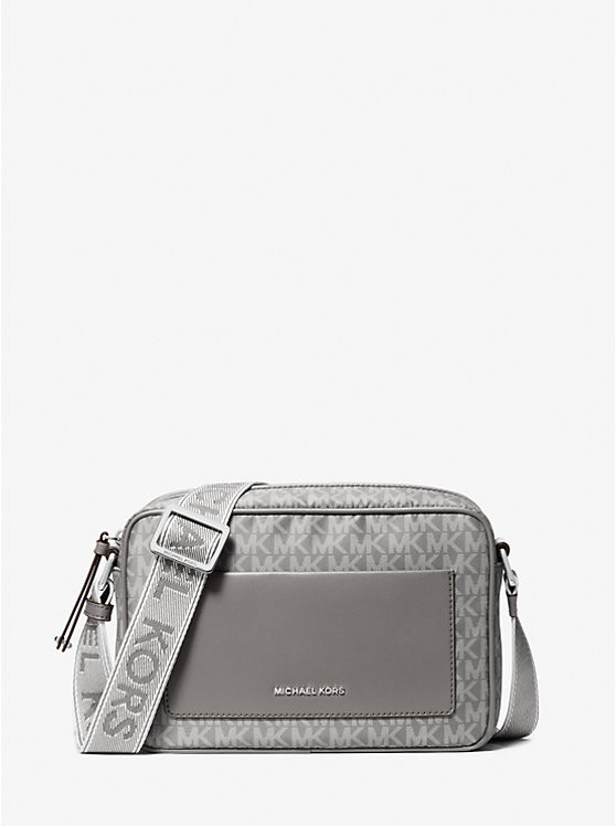 Jet Set Large Printed Signature Logo Crossbody Bag | Michael Kors US