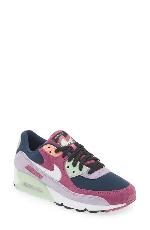 Nike Air Max 90 NRG Sneaker in Light Bordeaux/White/Navy at Nordstrom, Size 8 | Nordstrom