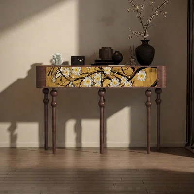 Modern multi-functional drawer console table | Wayfair North America