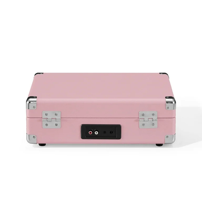 Crosley Cruiser Premier Vinyl Record Player with Speakers and Bluetooth -Blush Pink | Walmart (US)
