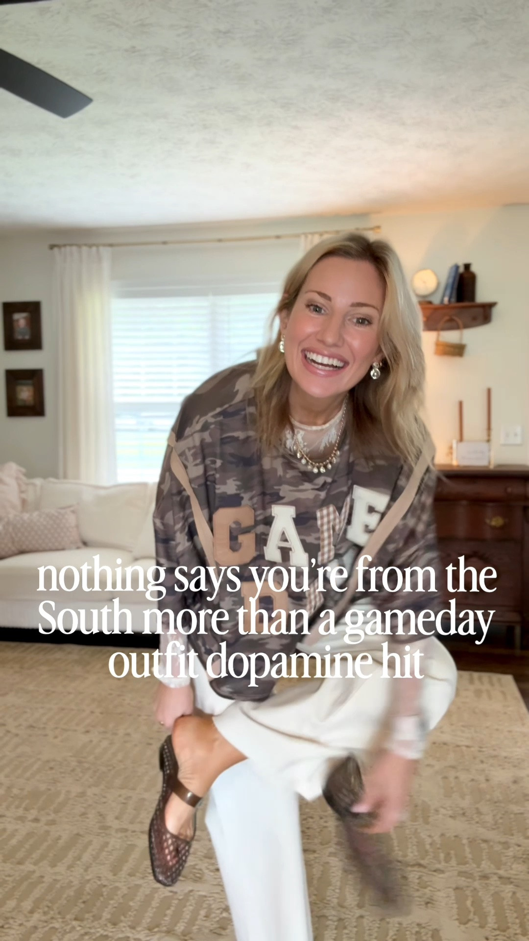 wearing a large in my shirt for an oversized fit! 
27 in dear John denim and 27 in my denim shorts!

Football season
Gameday szn
Gameday fit check
Ootd
Mom style
Outfit inspo

I do not own rights to this music

#LTKSeasonal #LTKootd #LTKmomlife