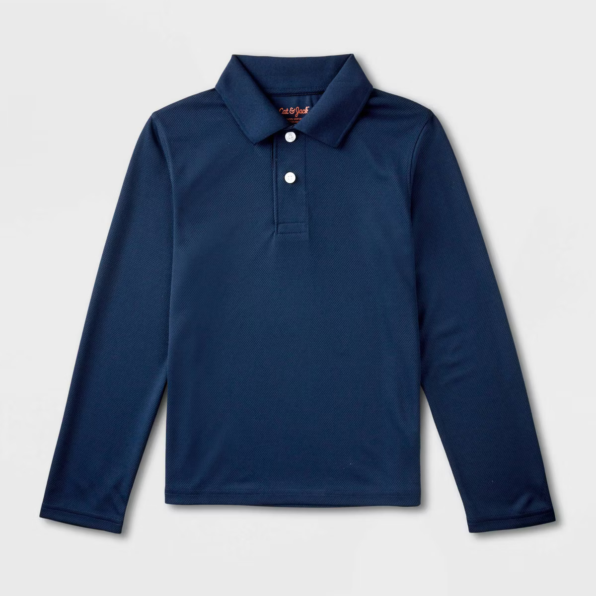 Kids' Performance Long Sleeve Uniform Polo Shirt - Cat & Jack™ | Target
