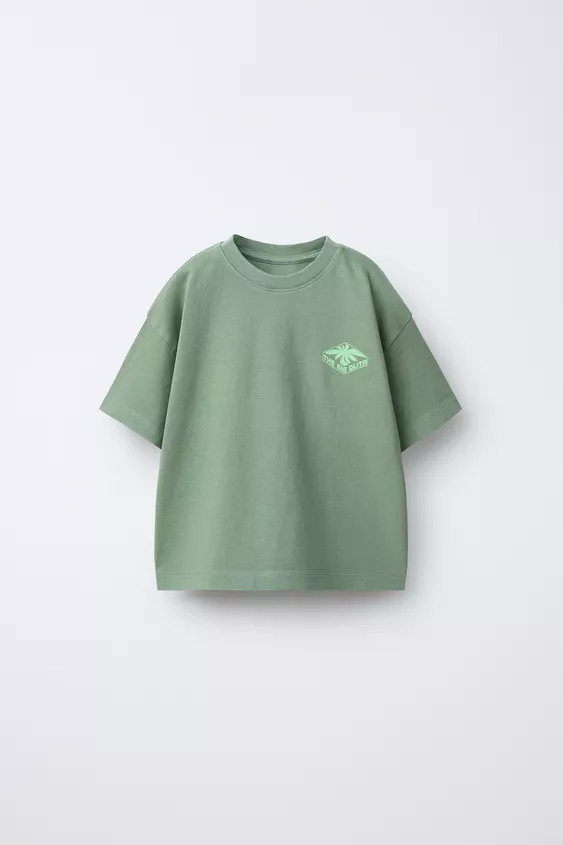 LOGO PRINT T-SHIRT | Zara US