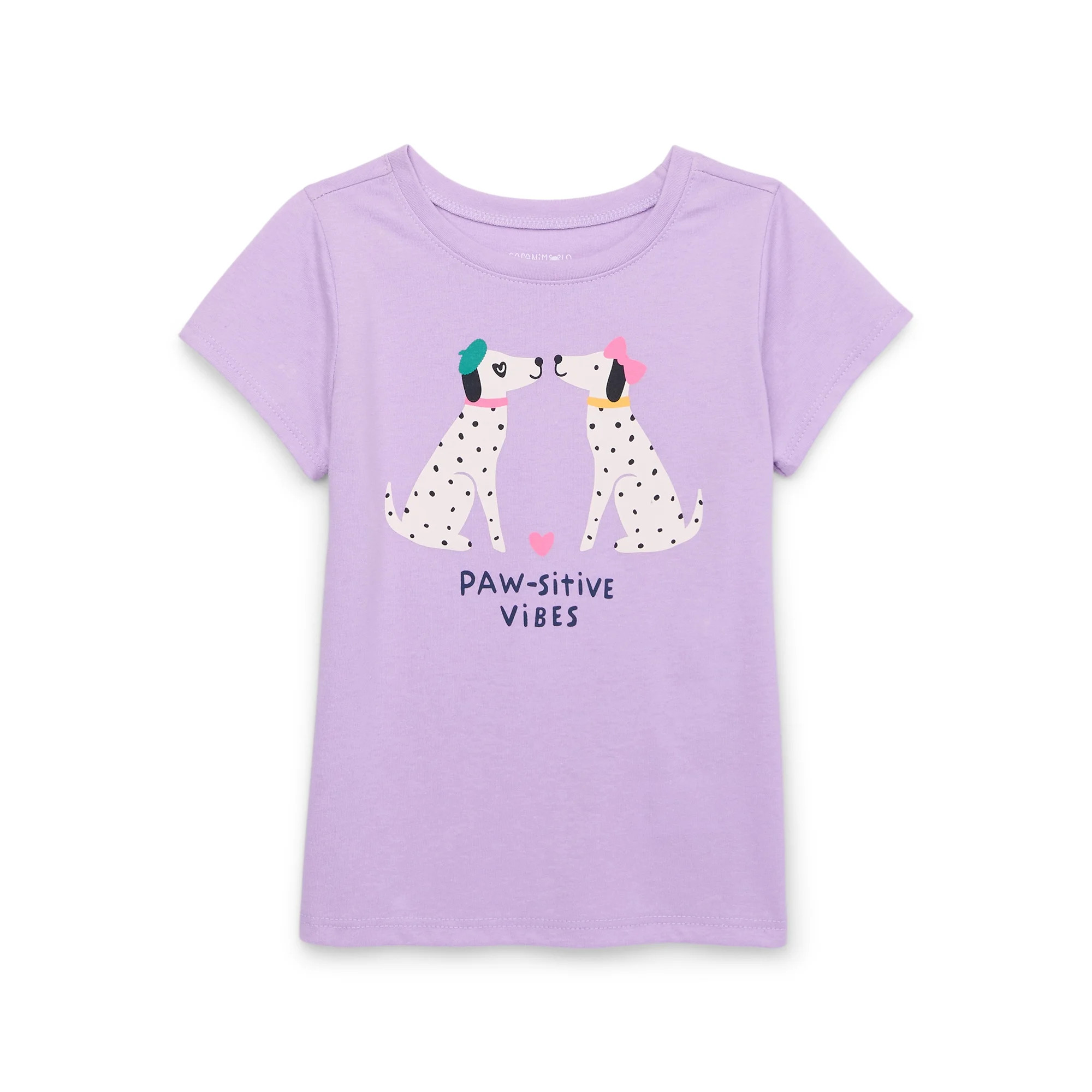 Garanimals Toddler Girls’ Graphic Tee with Short Sleeves, Sizes 18M-5T | Walmart (US)