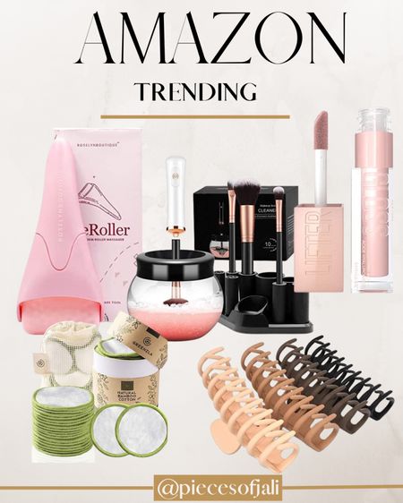 Beauty trending on Amazon 

Amazon // Amazon beauty // beauty // lipgloss // maybeline// makeup brush cleaner // hair elastic // hair clips 

#LTKbeauty #LTKsalealert #LTKFind