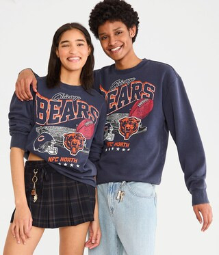 Chicago Bears Stadium Crew Sweatshirt | Aeropostale