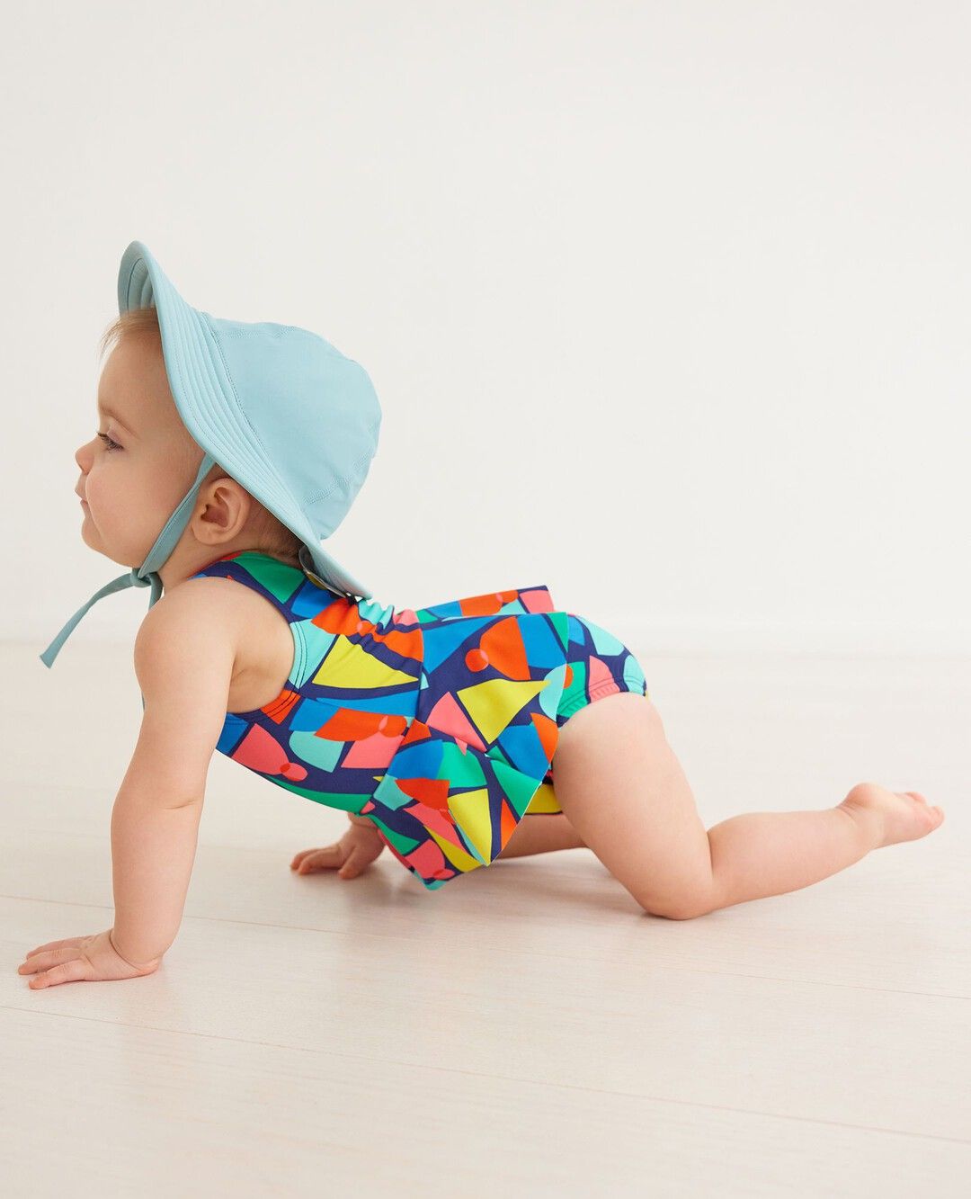 Baby Print Skirted One Piece Swimsuit | Hanna Andersson