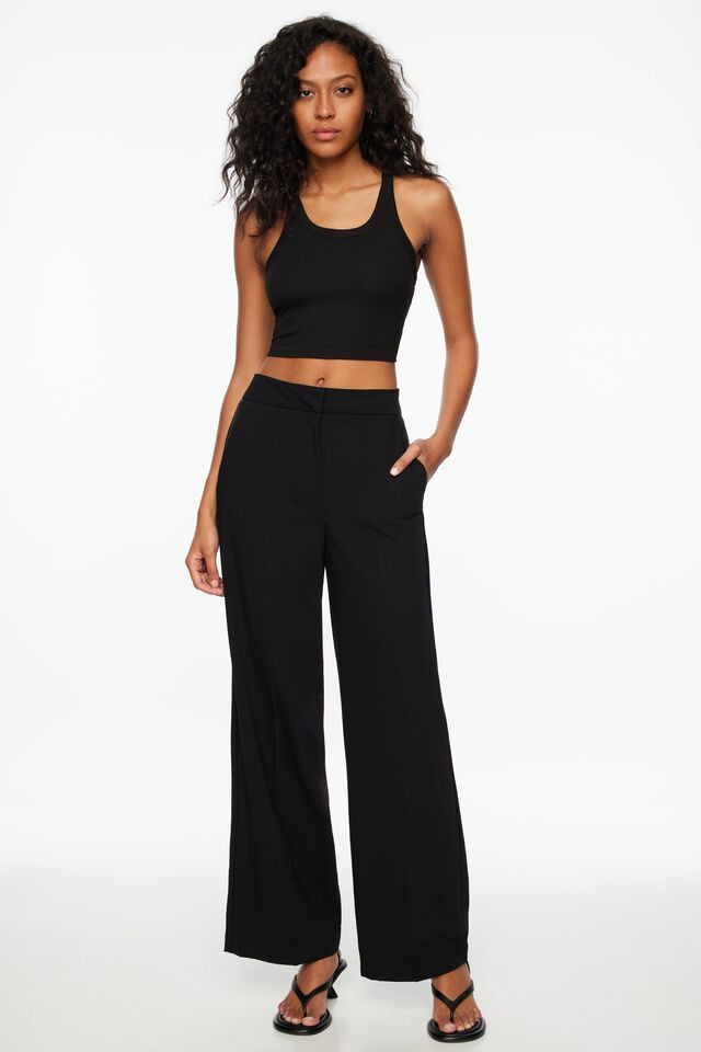 Yasmin Straight Leg Pant | Dynamite Clothing