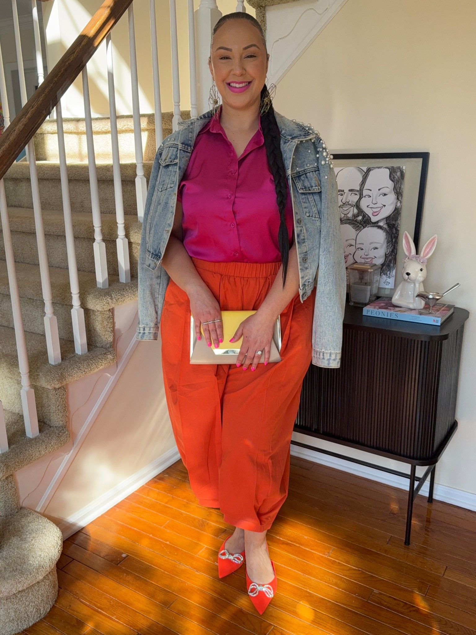Adding a little citrus twist to my wardrobe 🍊 Because fashion should always feel fresh. 🍋🍋‍🟩

Blouse: medium 
Trousers: extra large 



#LTKgrwm #LTKOver40 #LTKMidsize