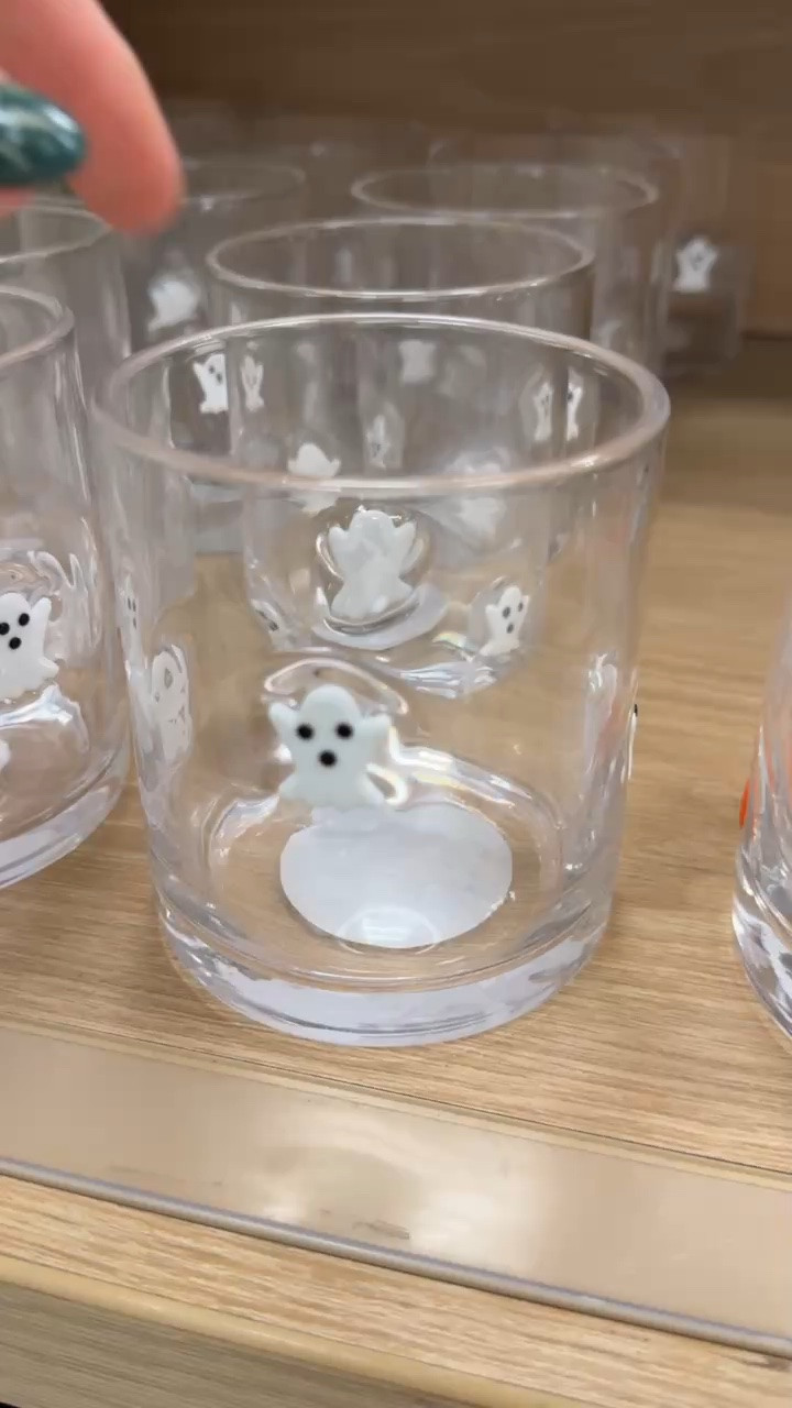 Halloween glasses at target that look just like the Anthropologie ones.  Halloween dining and entertaining.  Halloween decor.  Target finds